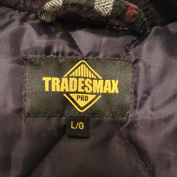 Men's Lrg cotton hooded, outdoor, lined , jacket .great condition.almost new. - Picture 3 of 3